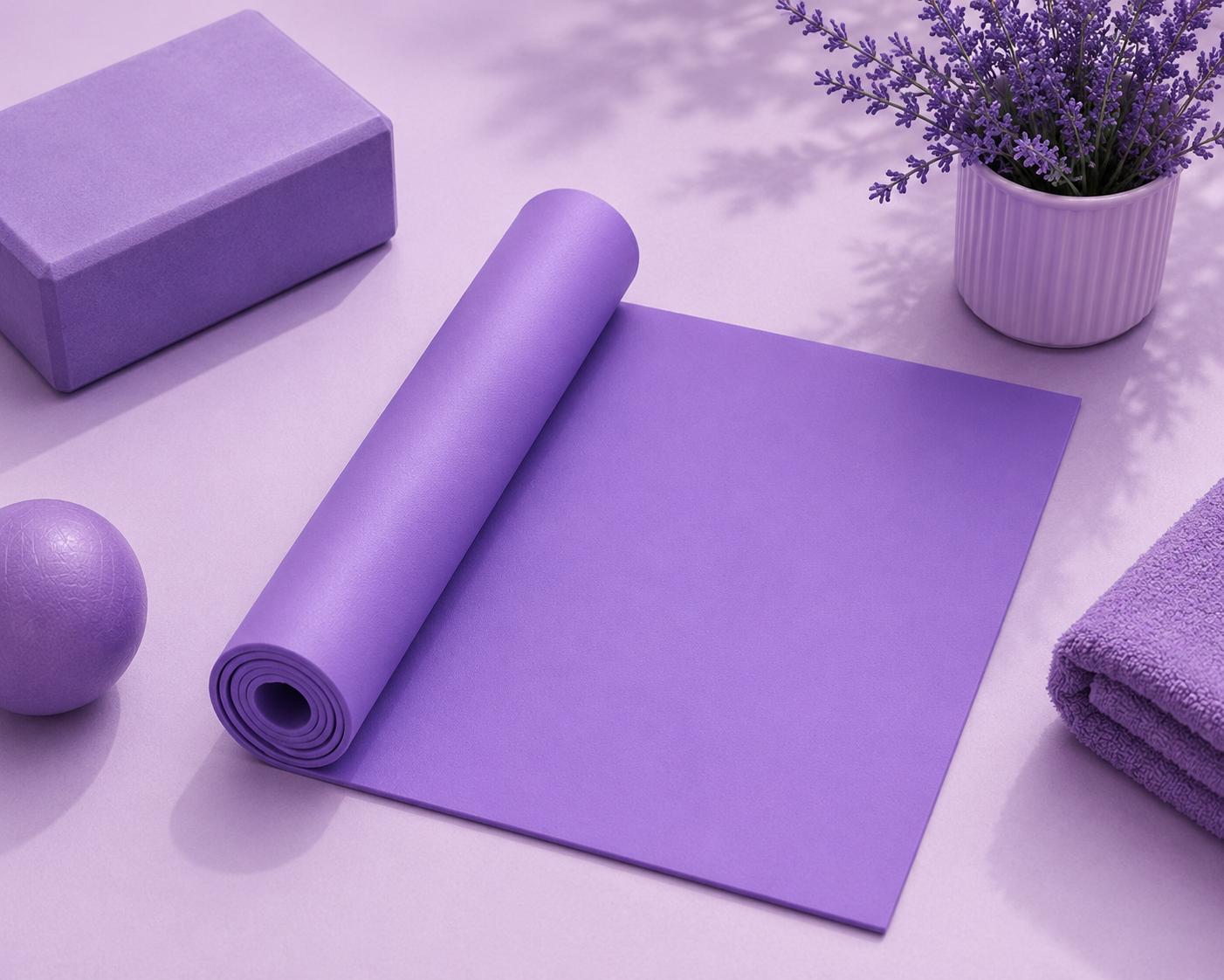 Elastique musculation portable violet