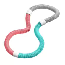  Hula Hoops vert rose