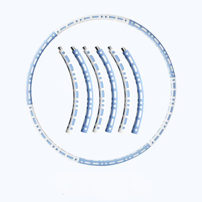 Hula hoop  couleur bleu blanc 94 cm