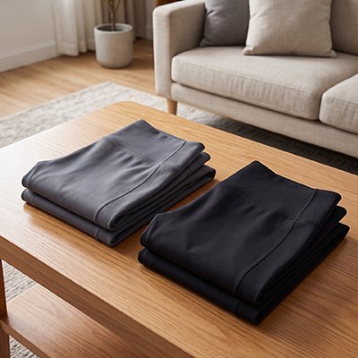 Leggings femme noir et gris