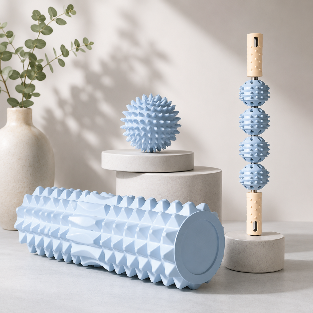 Rouleau de Massage 3 en 1 | Anti-Tension & Fascias™