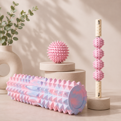 Rouleau de Massage 3 en 1 | Anti-Tension & Fascias™
