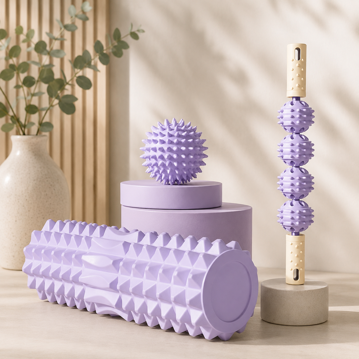 Rouleau de Massage 3 en 1 | Anti-Tension & Fascias™
