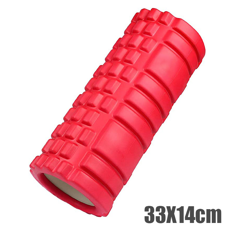 Rouleau de massage professionnel rouge