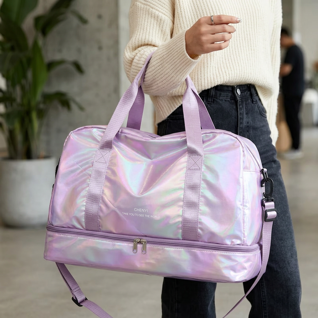 Sac de sport platinum violet idéal pour les sorties
