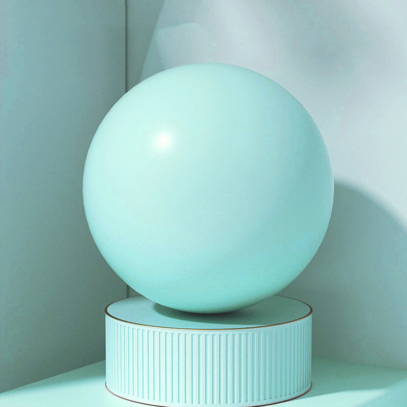 Swiss ball 25 cm bleu pale ballon de gym 