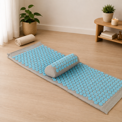 Tapis Acupression 5940 Picots turquoise 