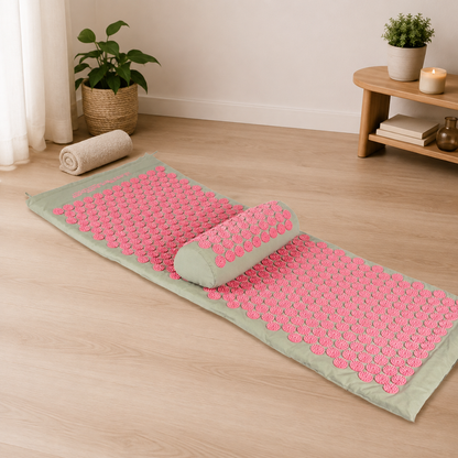 Tapis Acupression 5940 Picots rose harmonie