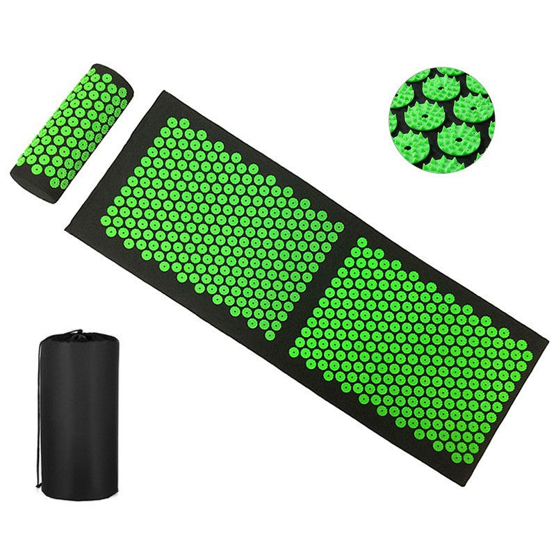 Tapis acupression 128x42 cm Vert