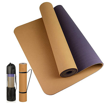 Tapis de pilates poudre dore