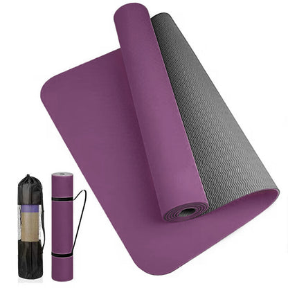 Tapis de pilates violet