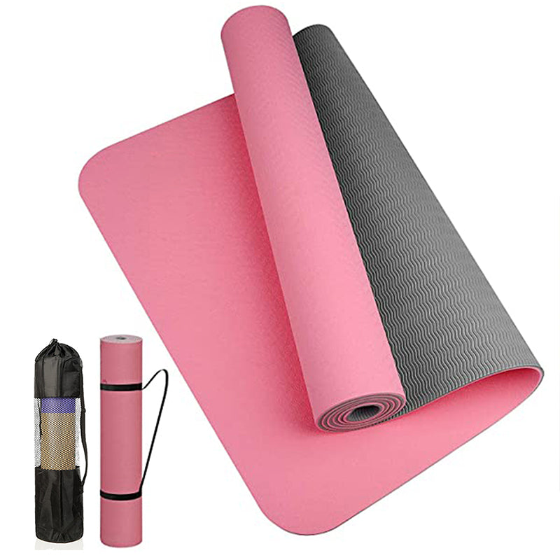 Tapis de yoga Rose Gris