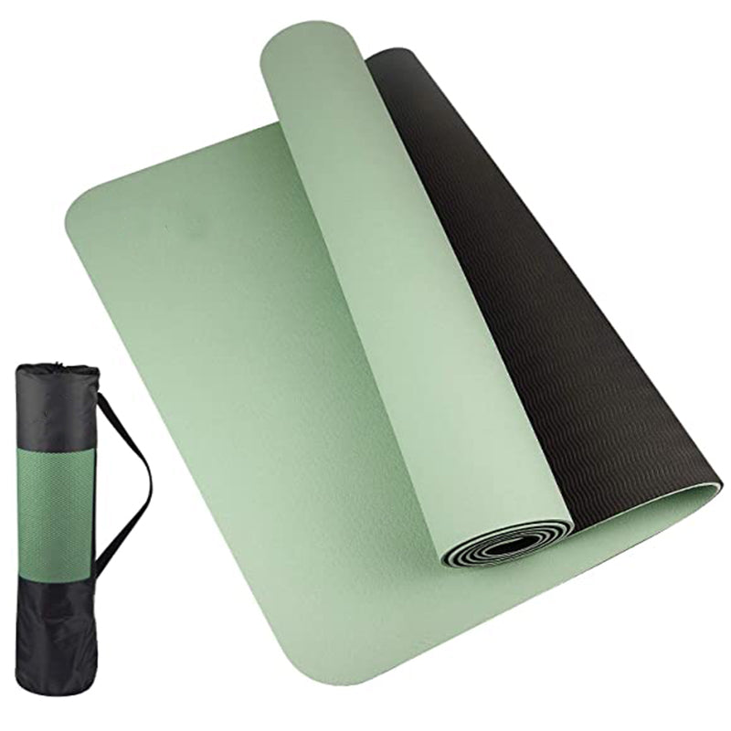 Tapis de yoga Vert Noir