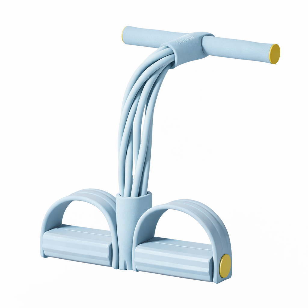 elastique musculation 6 tubes bleu