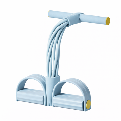 elastique musculation 6 tubes bleu
