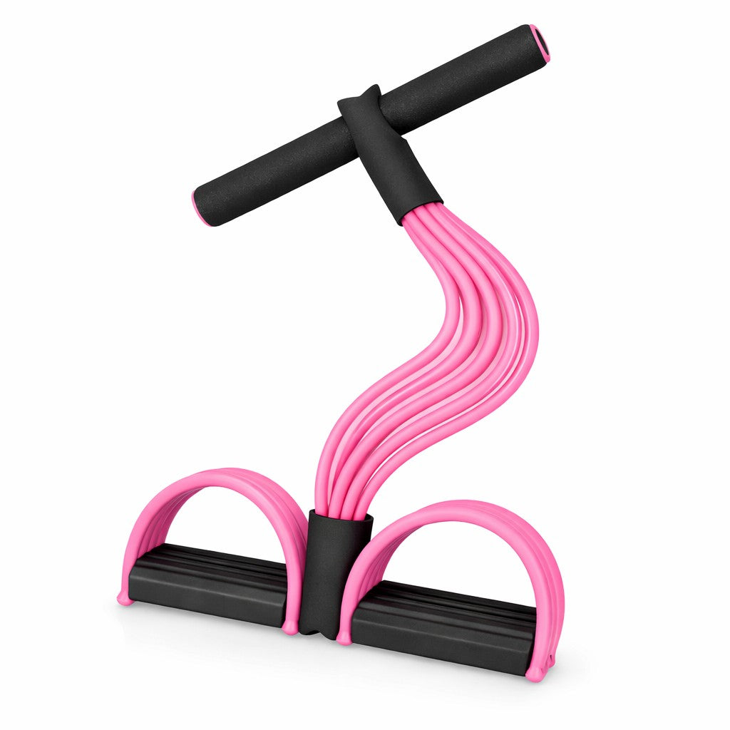 elastique musculation 6 tubes rose noir