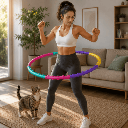 hula hoop facile a faire au salon