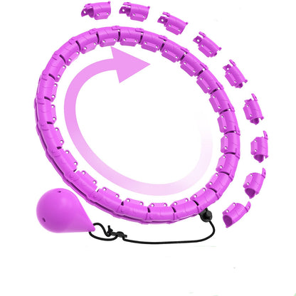 Hula hoop viloet