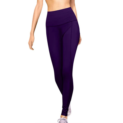 legging sport femme bleu royal taille haute espace zenfit