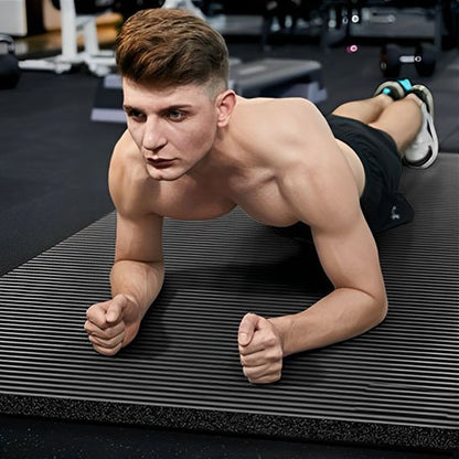 planche sur tapis de sport