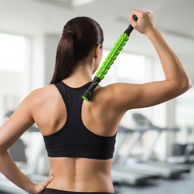 Rouleau de massage pour soulager douleurs musculaires 