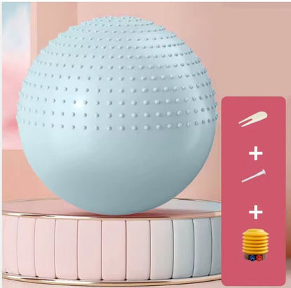 swiss ball texture bleu doux