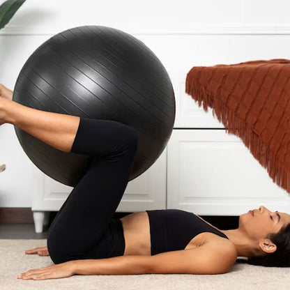 swiss ball pour renforcement des cuisses