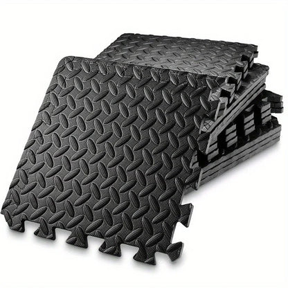  tapis de sport puzzle noir 