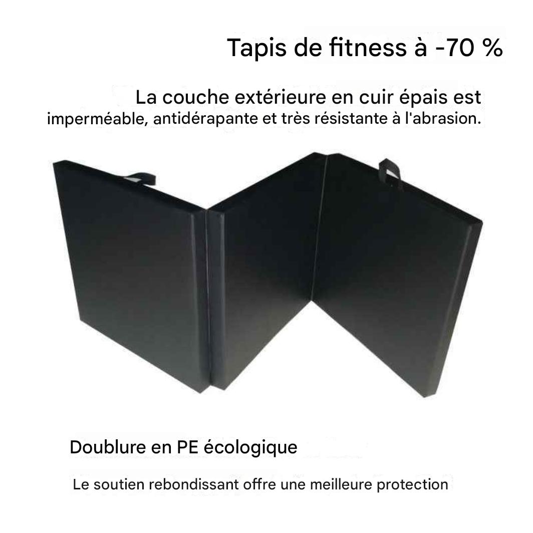 tapis de gym pliable couches extérieures 
