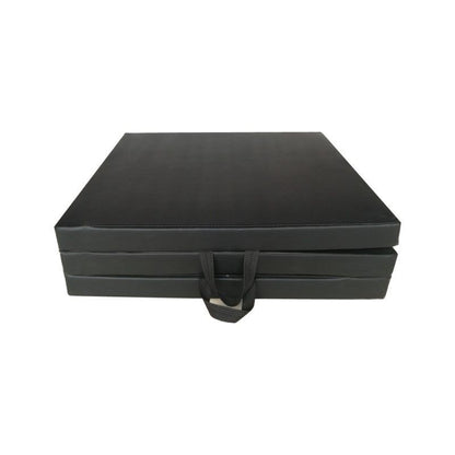 tapis de gym pliable noir