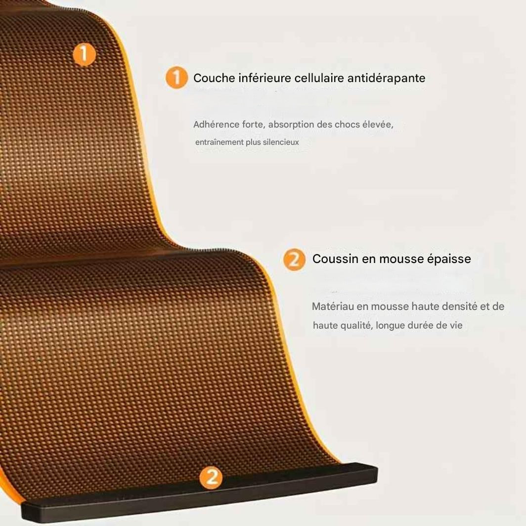 tapis de sport glissant couche inférieure 