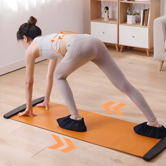 tapis de sport glissant pour cardio