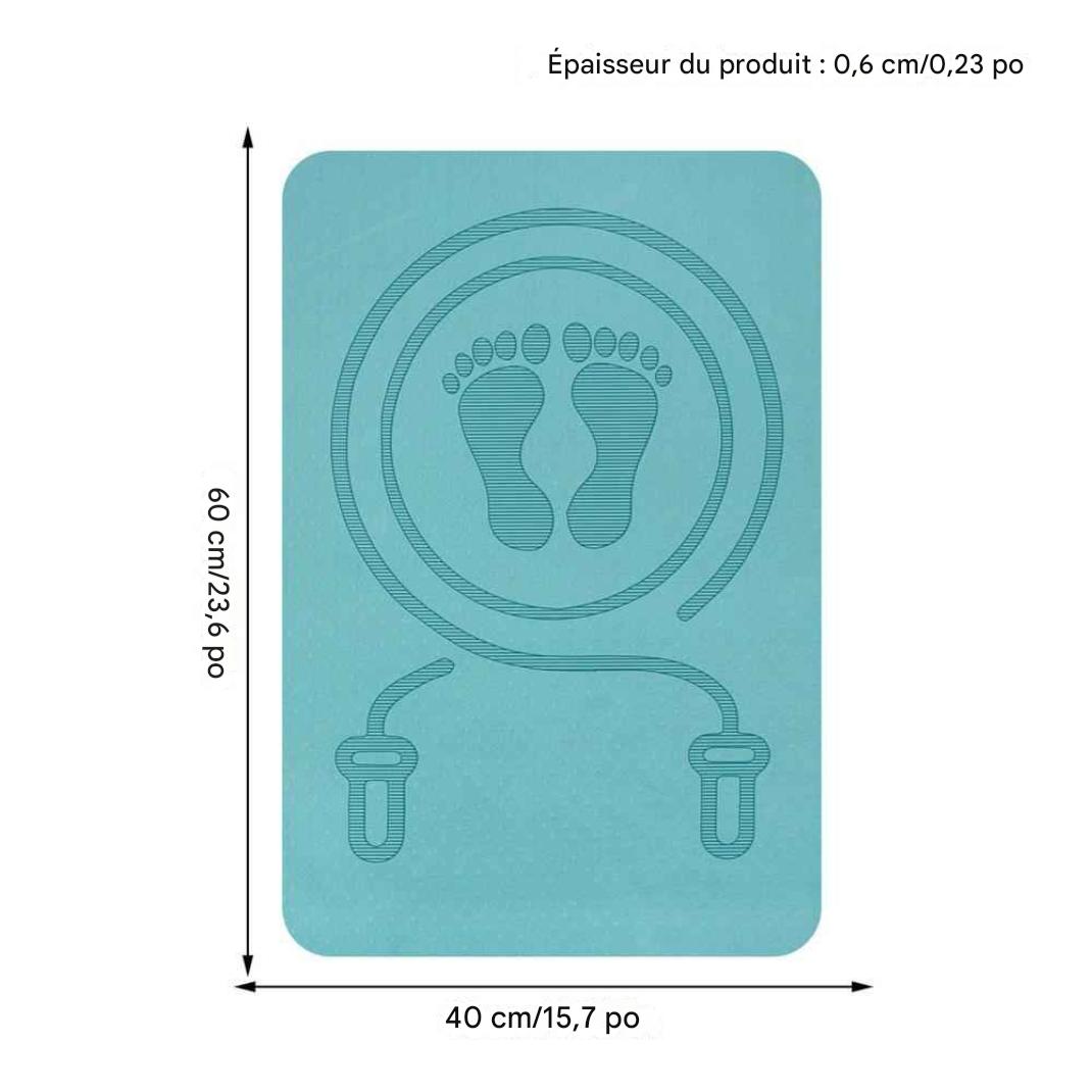 tapis gym vert