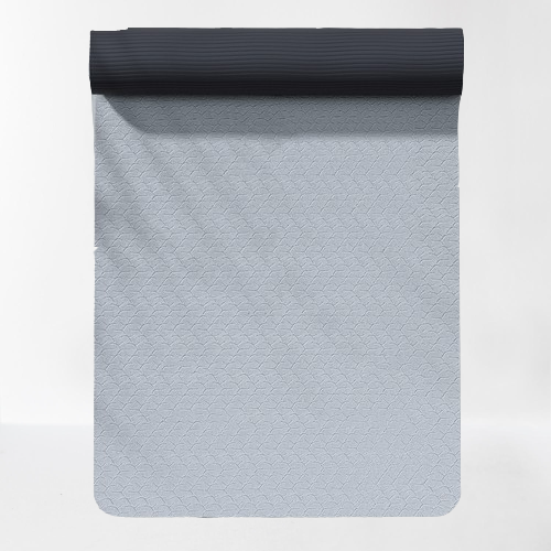 tapis yoga gris